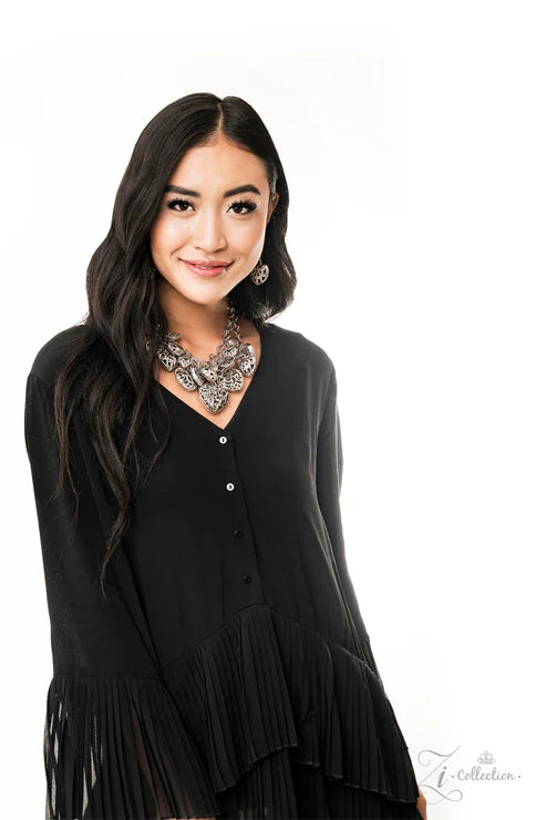 Cherish Empire Diamond Zi Collection Necklace Paparazzi