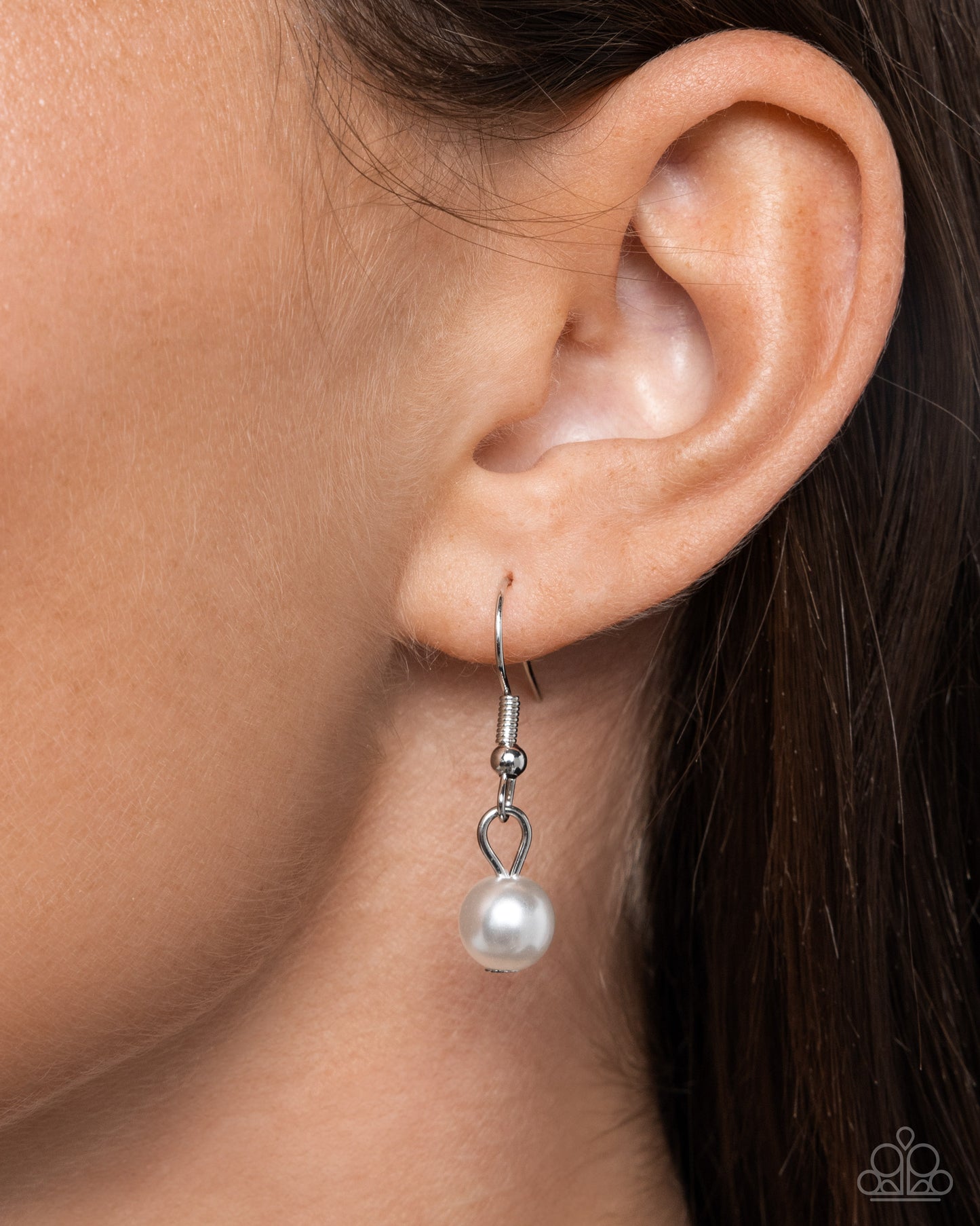 Sea Glass Stash - Blue Capri Sea Glass & Silver Starfish Beach Vibe Necklace Paparazzi N2491