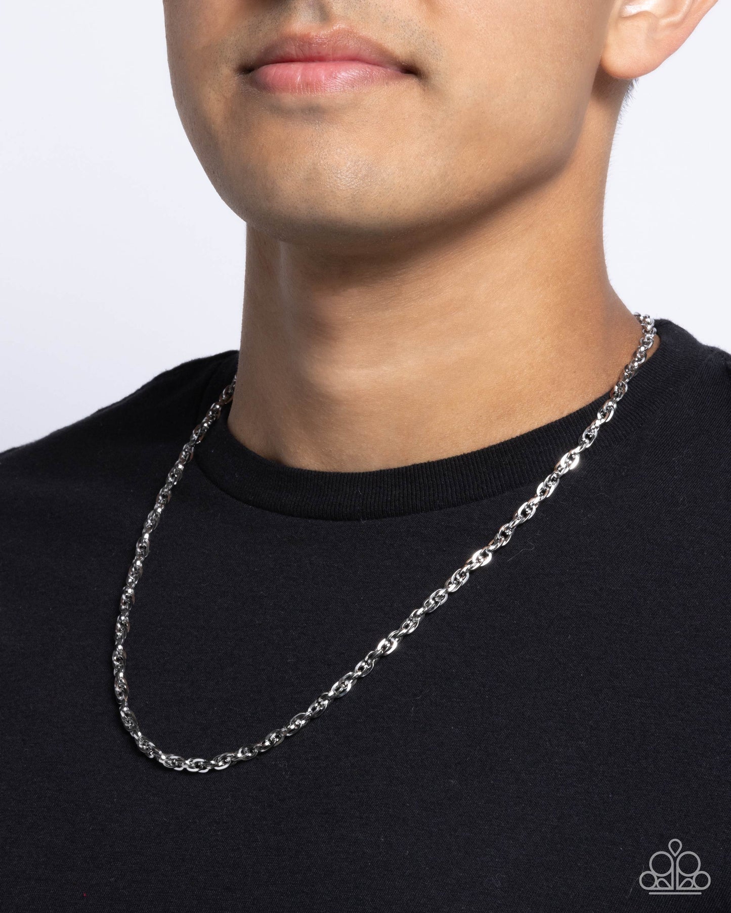 Simple Showroom - Silver Stainless Urban Chain Necklace Paparazzi