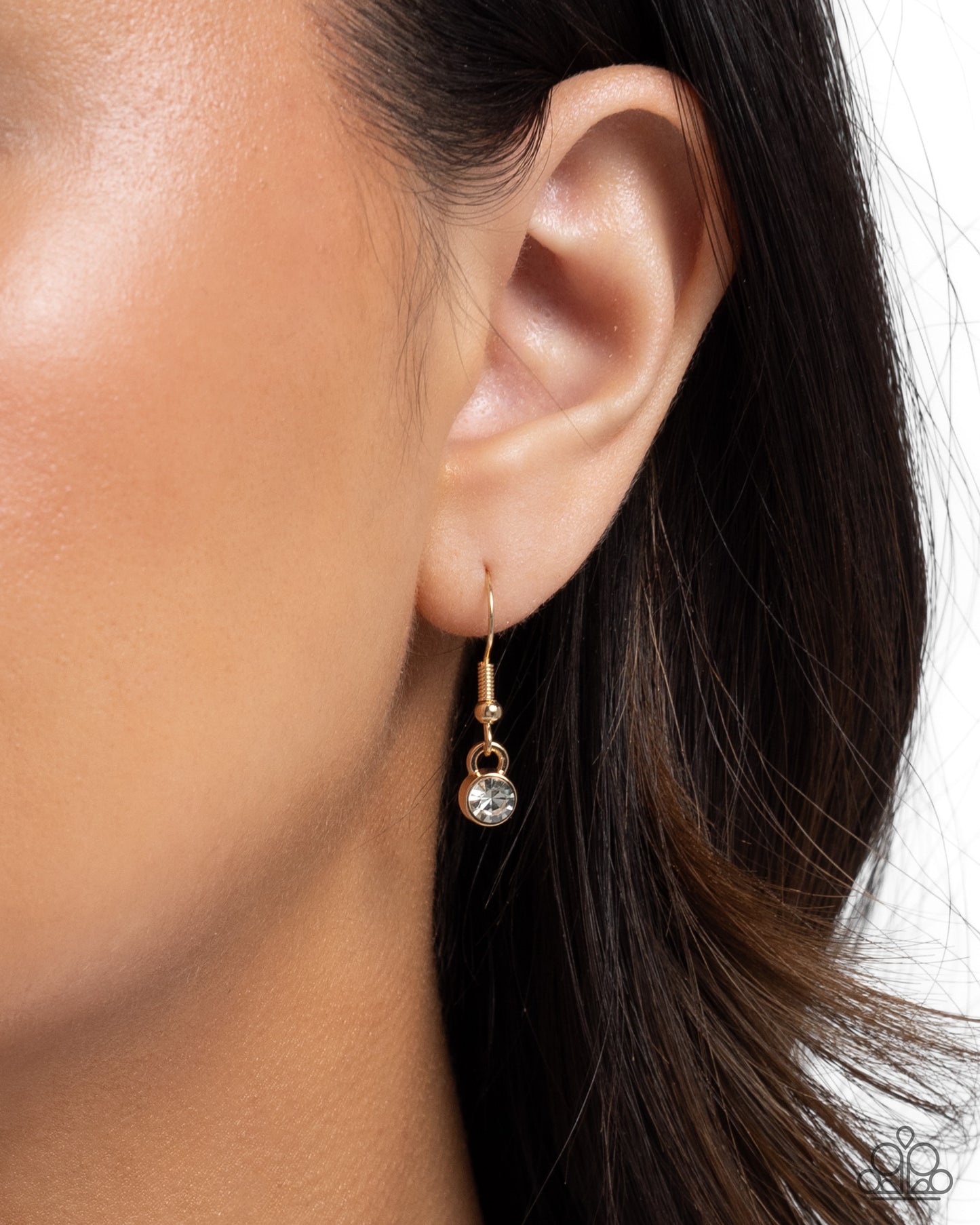 Favorite Flower - Brown Topaz Gem Floral Necklace Paparazzi N2835