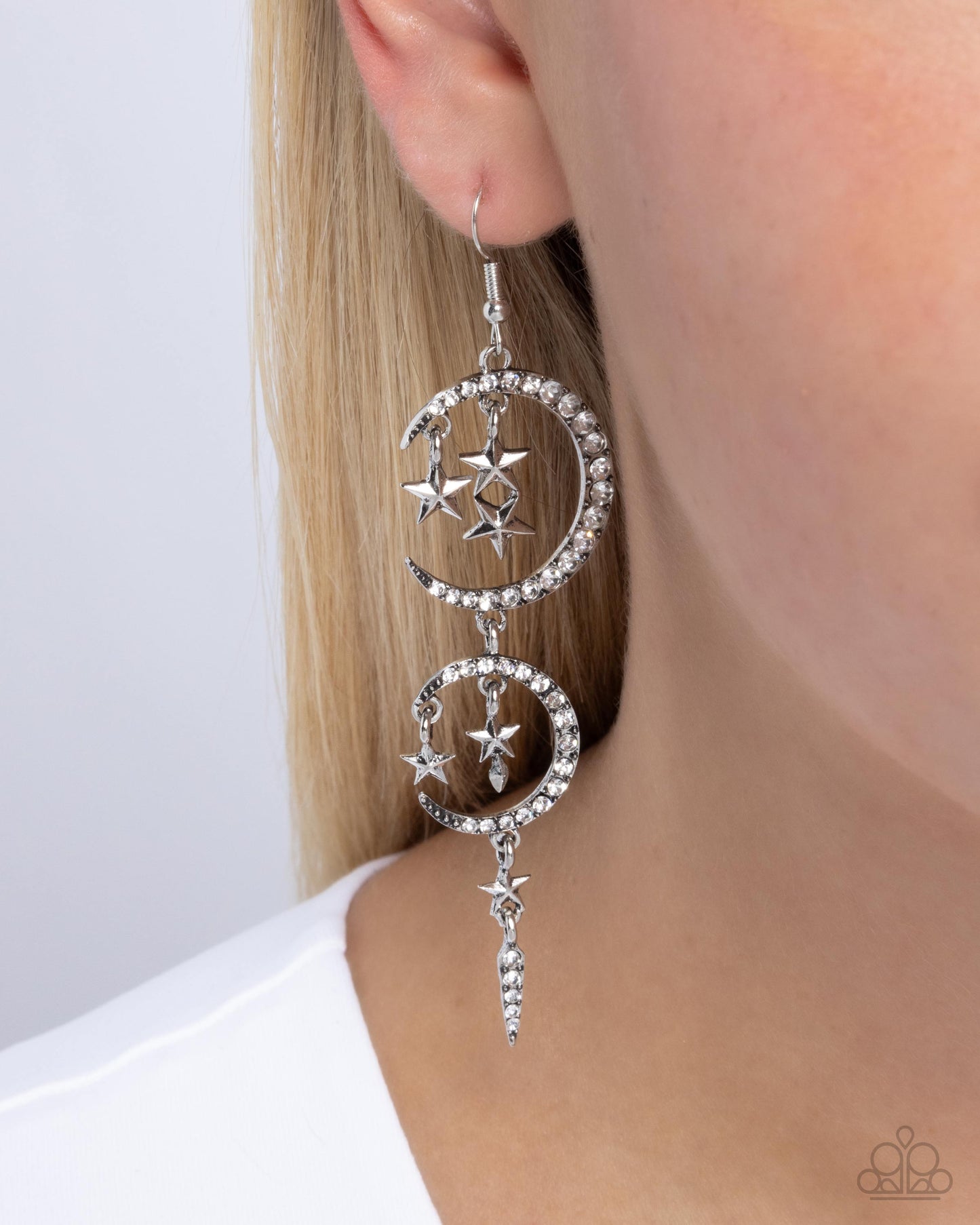 Celestial Cascade - White E2753