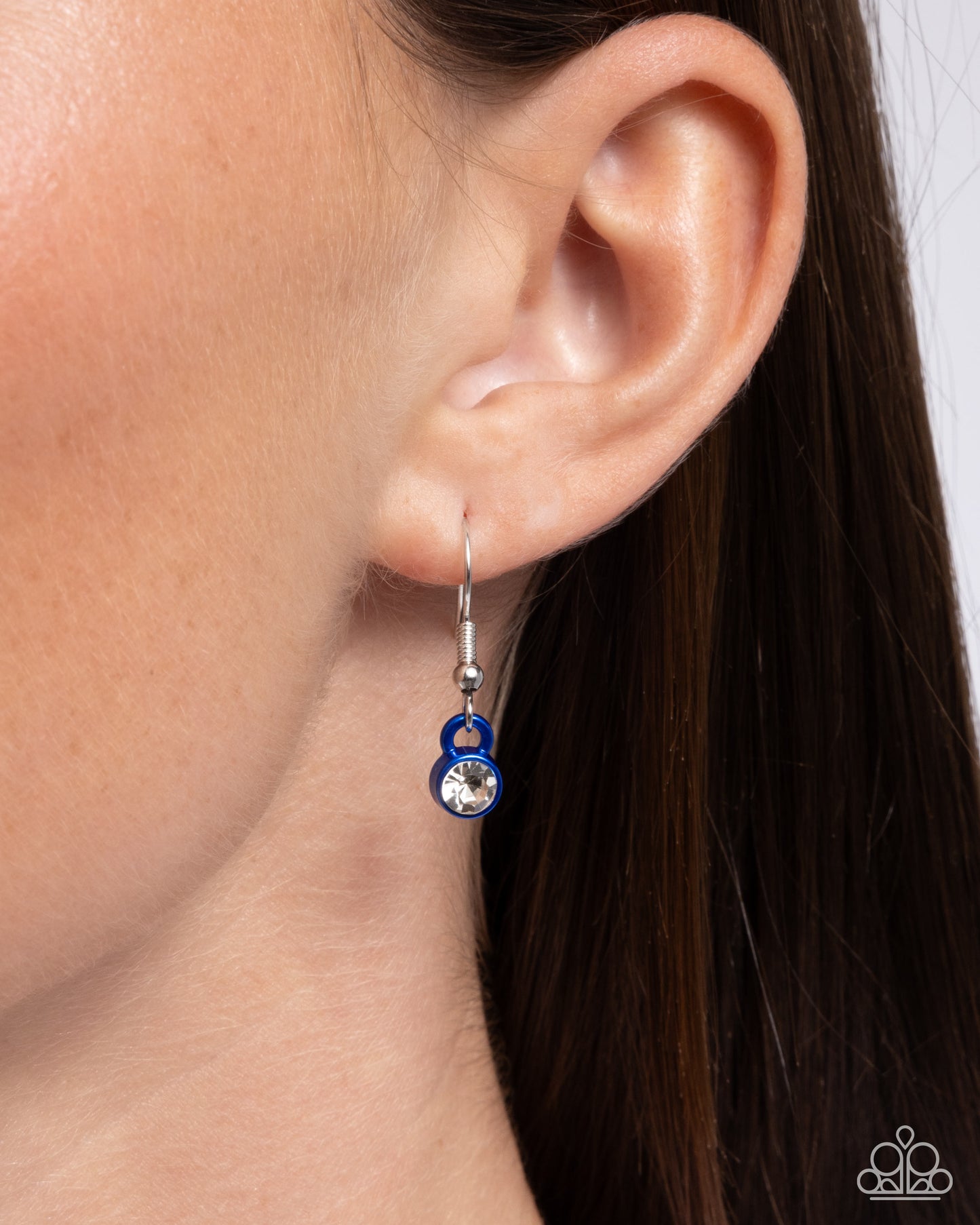 Stellar Search - Blue - Electric Blue Metal Star Necklace Paparazzi N2852