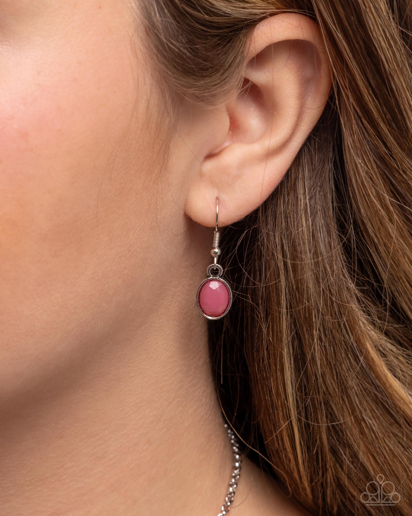 Significant Influence - Pink - Desert Rose Faceted Bead Statement Necklace Paparazzi N3221