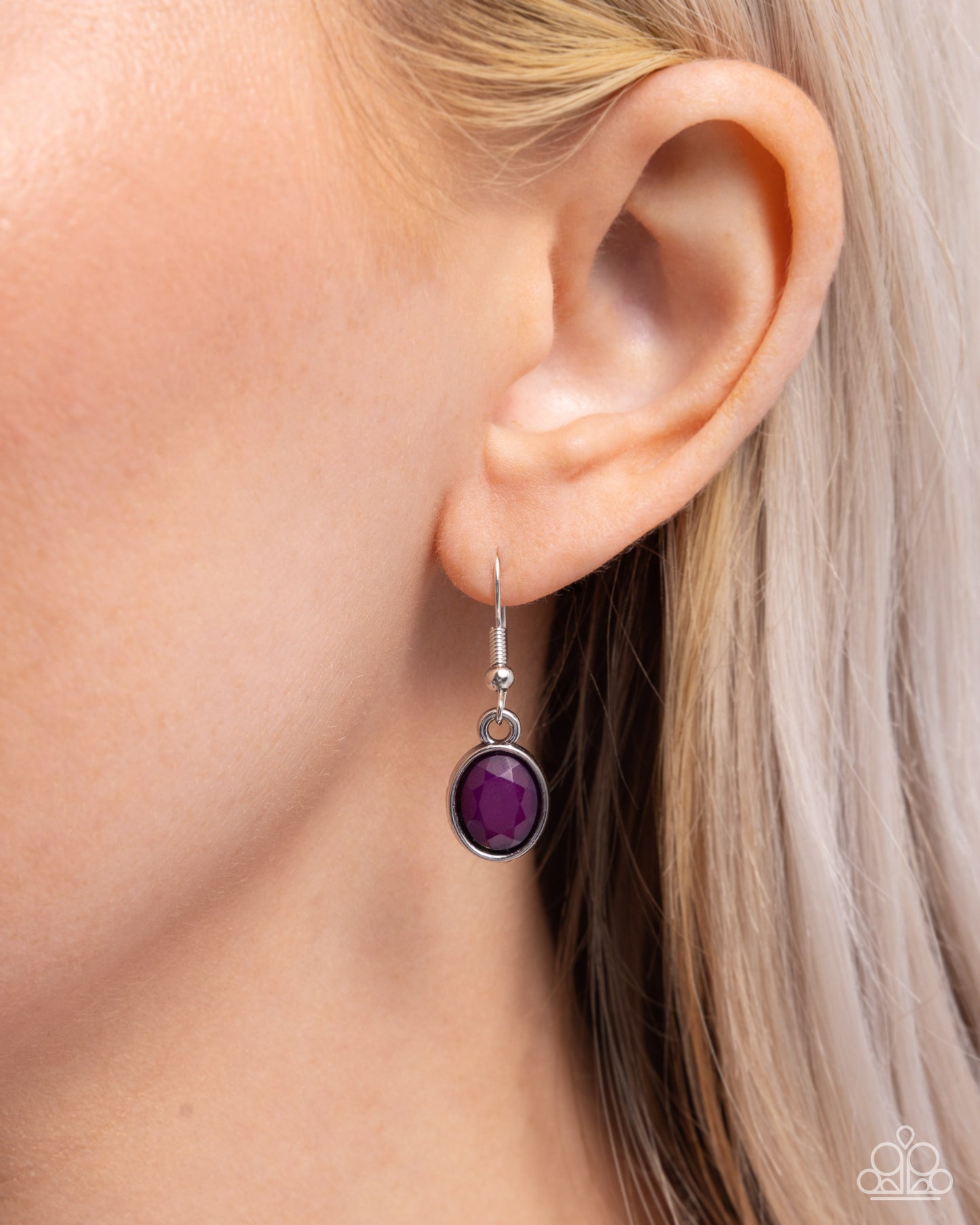 Significant Influence - Purple Plum Bead Fringe Necklace Paparazzi N2863