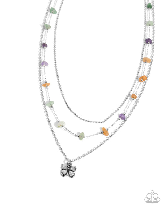 Complete Look Free-Spirited Favorite Purple Layered Necklace & Free-Spirited Fondness Purple Bracelet Paparazzi N3589