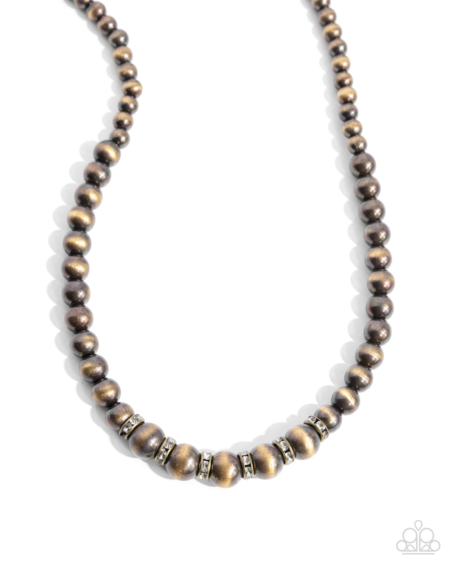 Complete Look Harmonious Hearth - Brass Necklace, Harmonious Hallmark - Brass Bracelet Paparazzi N3588