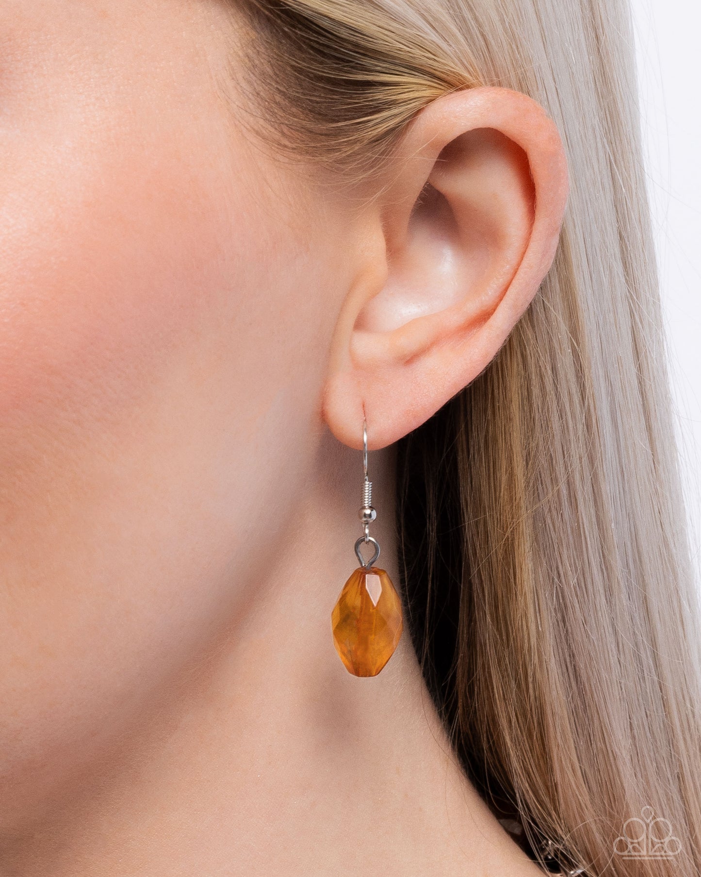 Complete Look Beauty Culture Orange, Amber, Brown, Green Necklace & Sturdy Season Orange, Amber, Brown, Green Bracelet Paparazzi N3359