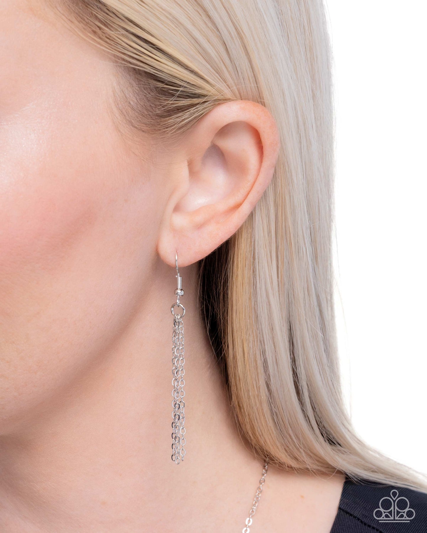 Nordic Nuance - Multi Abalone Shell Silver Tree Necklace Paparazzi N2985