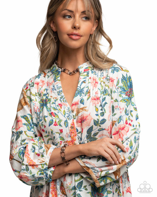 Fluttering Form - Complete Look Necklace: Butterfly Build - Copper Bracelet: Fluttering Fabrication