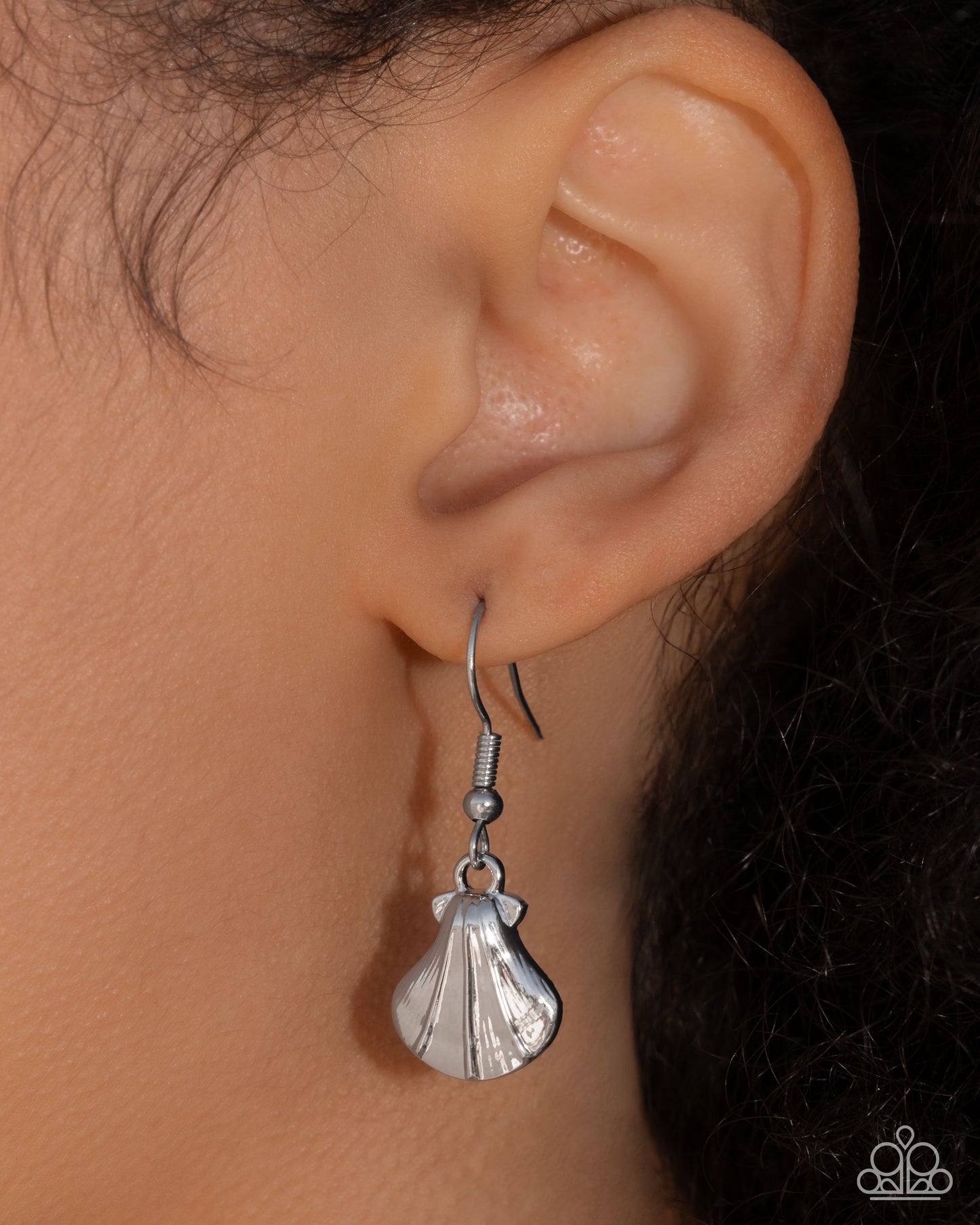 Along the Reef - Silver & Shiny Copper Beach Theme Coral, Starfish Shell Necklace Empower Me Pink 2025 Paparazzi