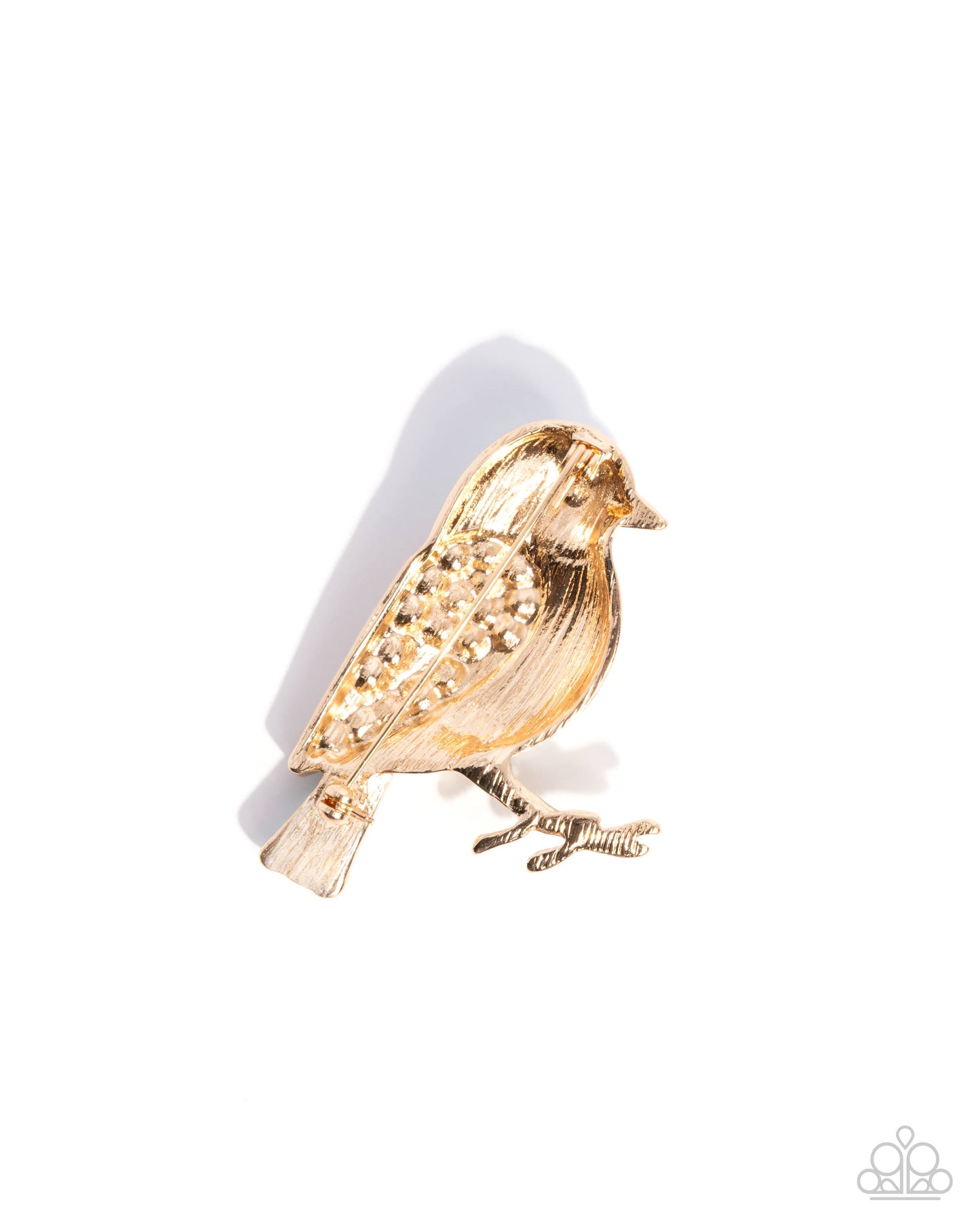 Beneficial Bird - Blue Bird Brooch - Lapel Pin Paparazzi BR007