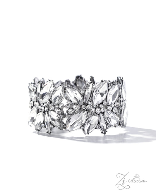 Composed Charm - White Zi Collection Bracelet 2025 Paparazzi