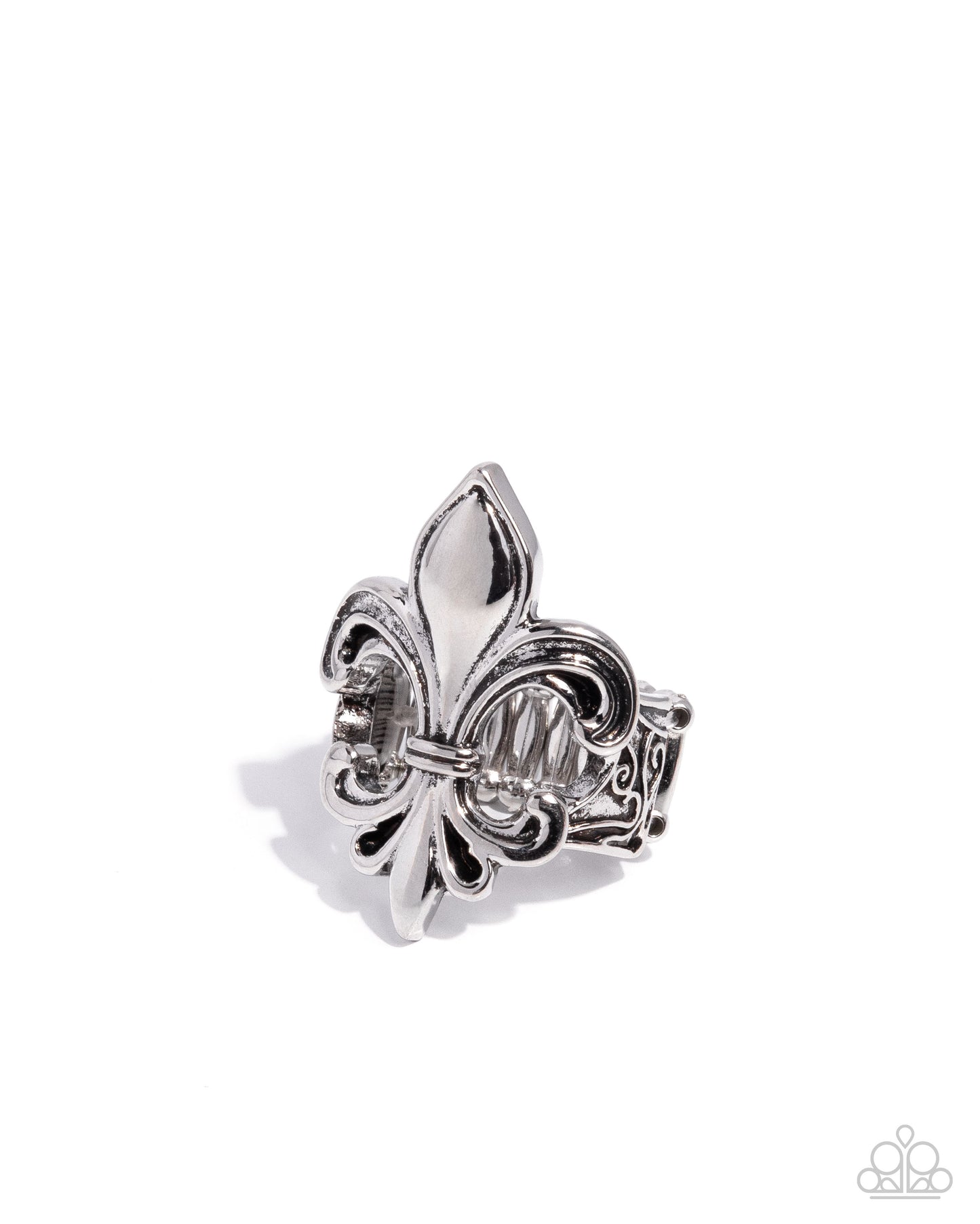 Paparazzi Fleur de Lis - Silver Ring