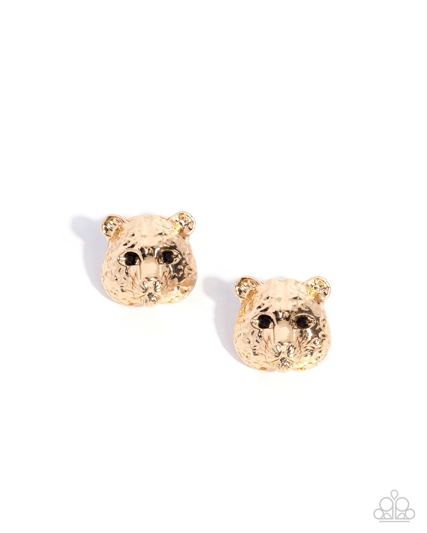 Luminescent Leopard - Gold Leopard Earring Paparazzi
