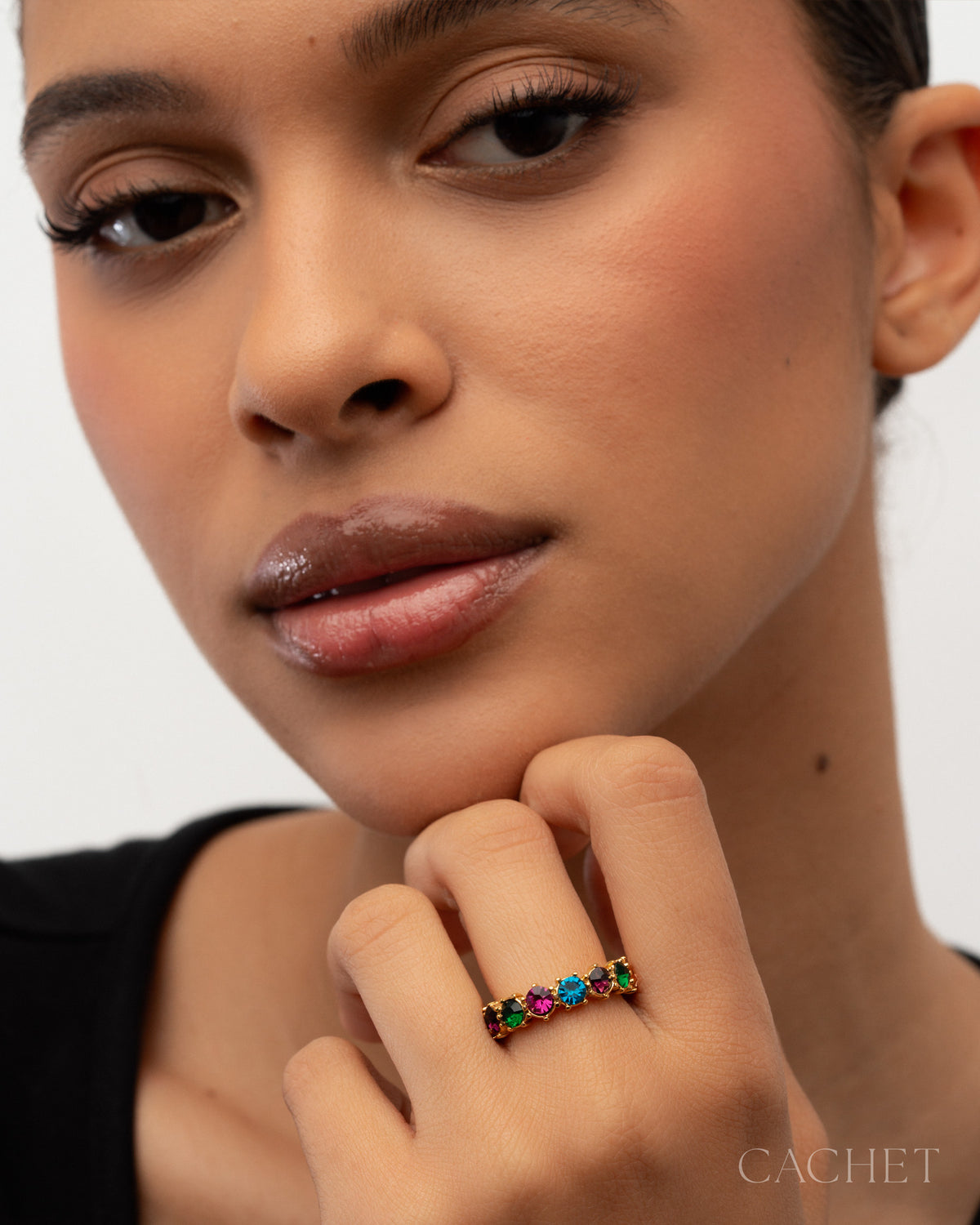 Paparazzi Royaute - Cache Size 6 -18K Gold Ring