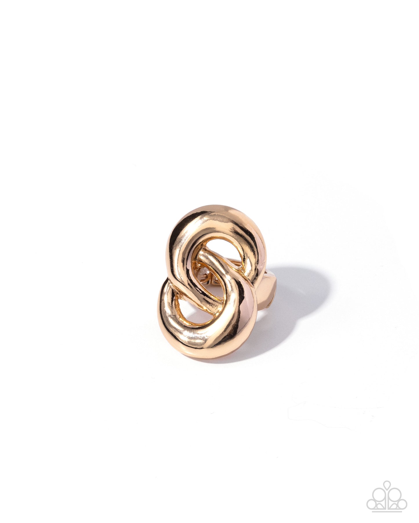 Paparazzi Tailored Twist - Gold High Sheen Ring