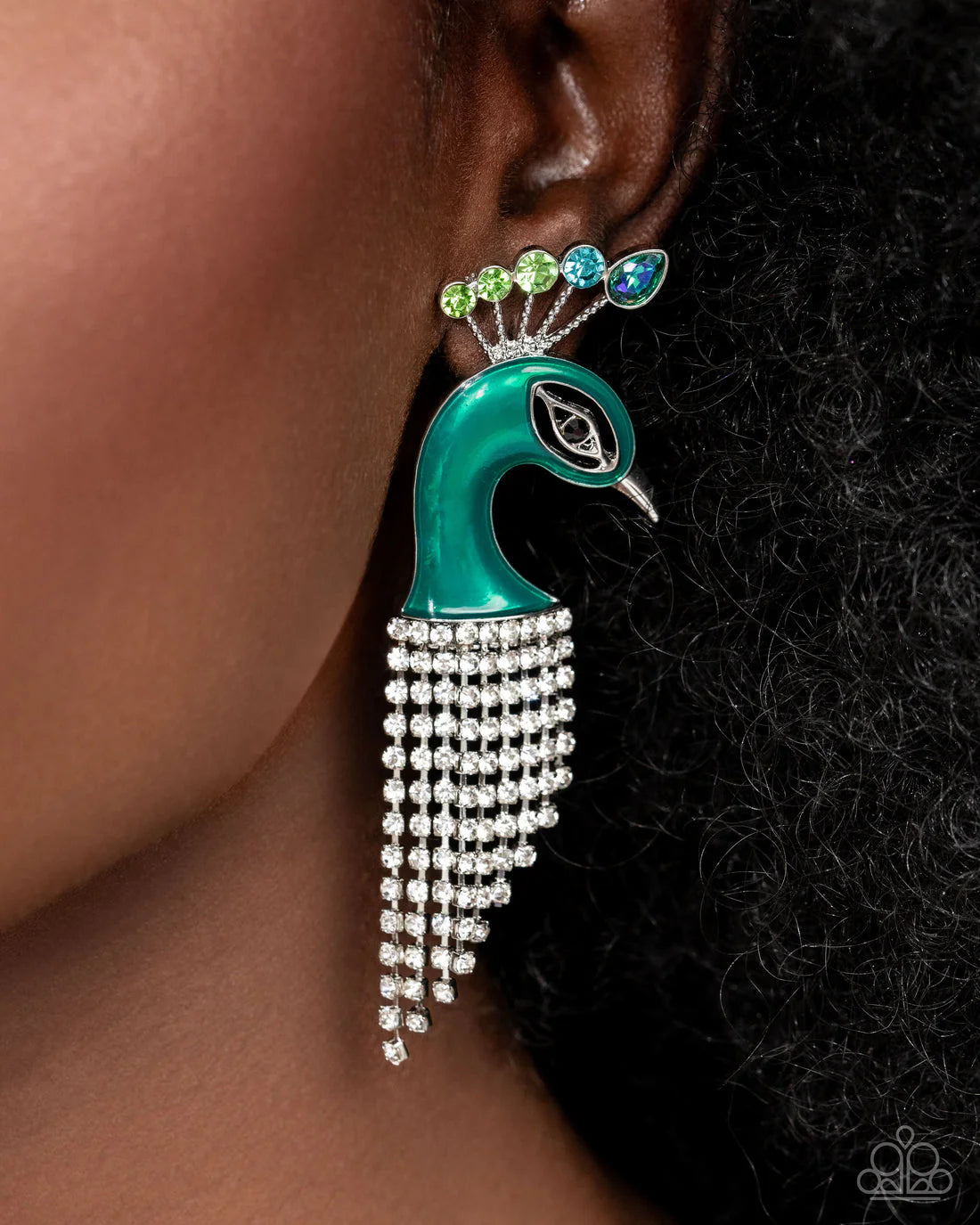 Pampered Peacock Multi Life Of The Party December 2024 Paparazzi E2461