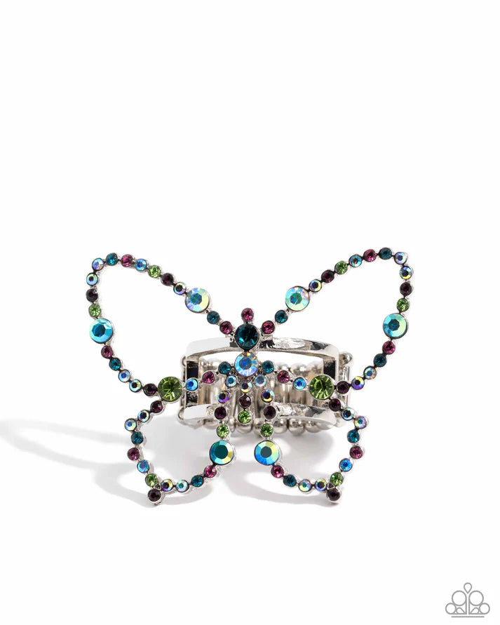 Soaring Sprinkles Multi Colored Gem Ring Life Of The Party March 2024 Paparazzi R0857