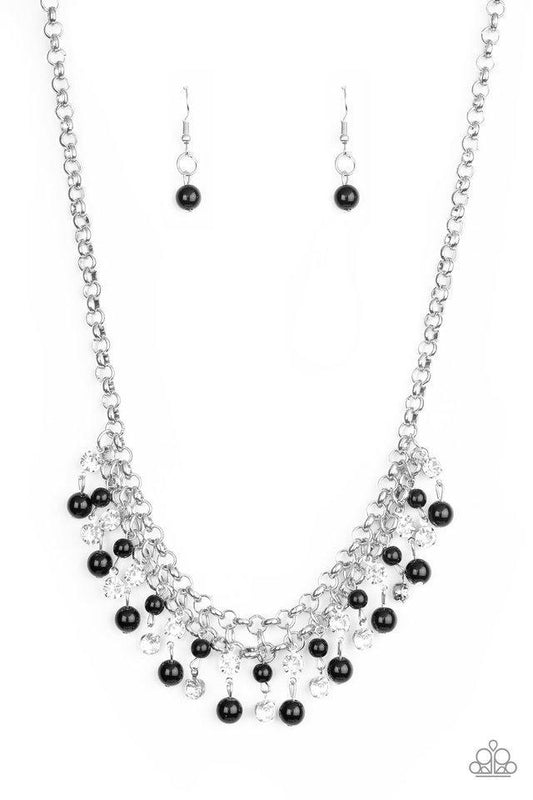 You May Kiss The Bride Black Necklace Paparazzi N0305