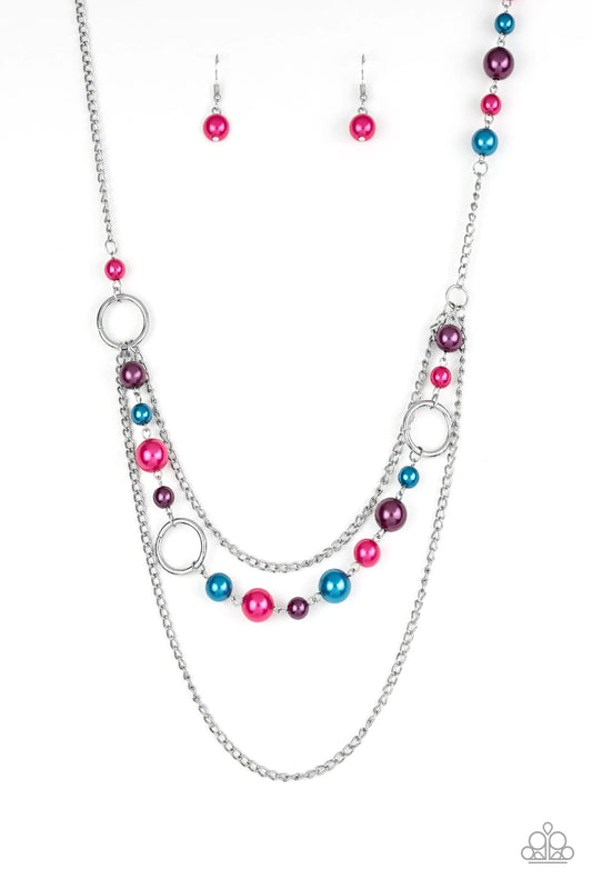 Party Dress Princess Multi Necklace Paparazzi N0828