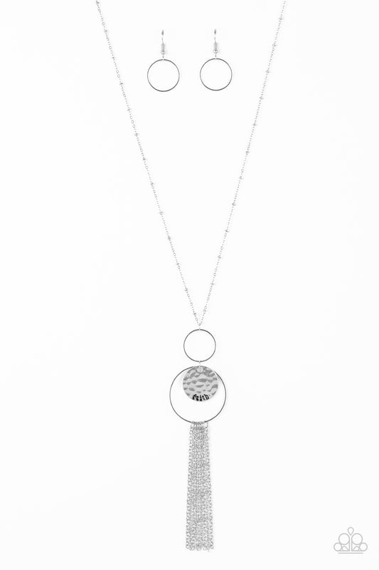 Faith Makes All Things Possible - Silver Necklace Paparazzi N0421