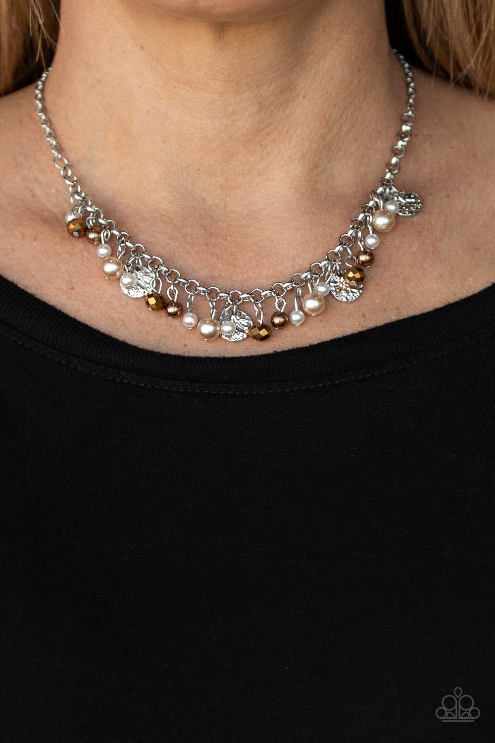Coastal Cache Multi Necklace Paparazzi N0089