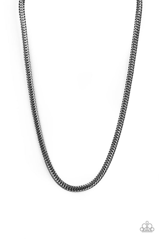 Knockout King Black Chain Urban Necklace N0020