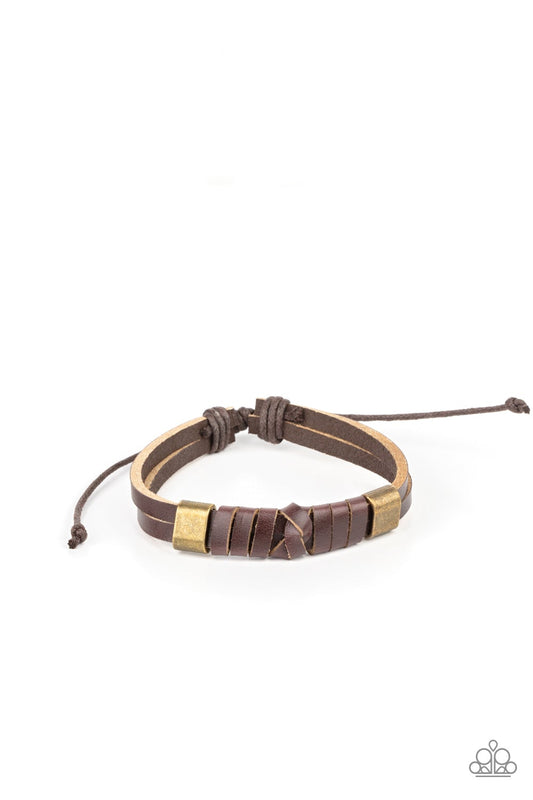 Drifter Decor Brown Urban Bracelet Paparazzi B0074