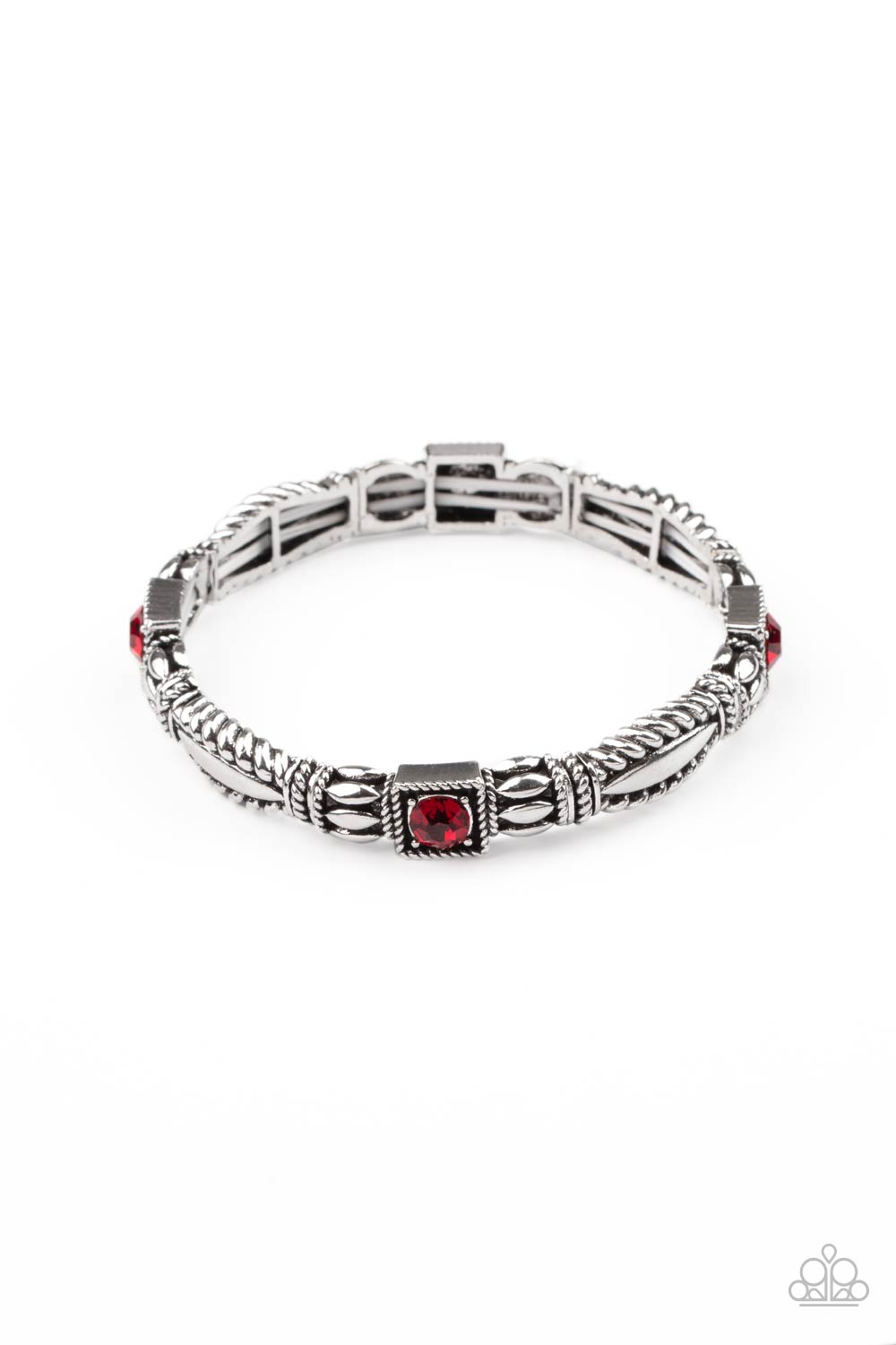 Get This Glow On The Road Red Bracelet Paparazzi B0135