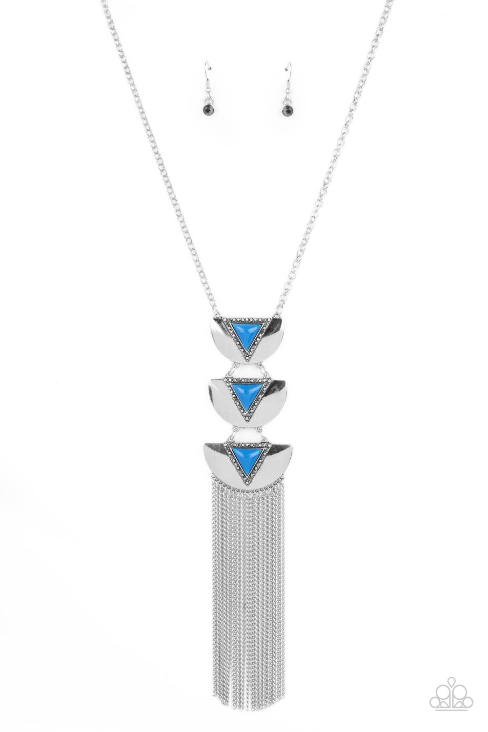 Gallery Expo - Blue Necklace Paparazzi N0368