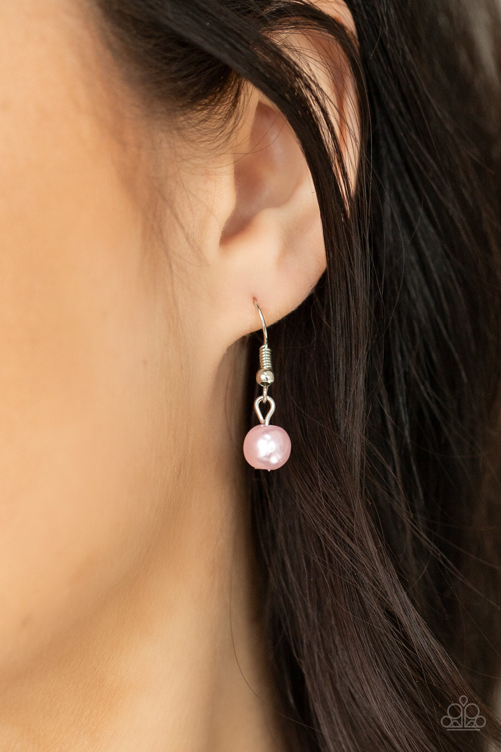 Ante UPSCALE - Pink Pearl Necklace Paparazzi N0366