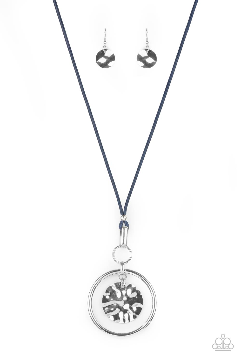 CORD-inated Effort - Blue Necklace Paparazzi N0448