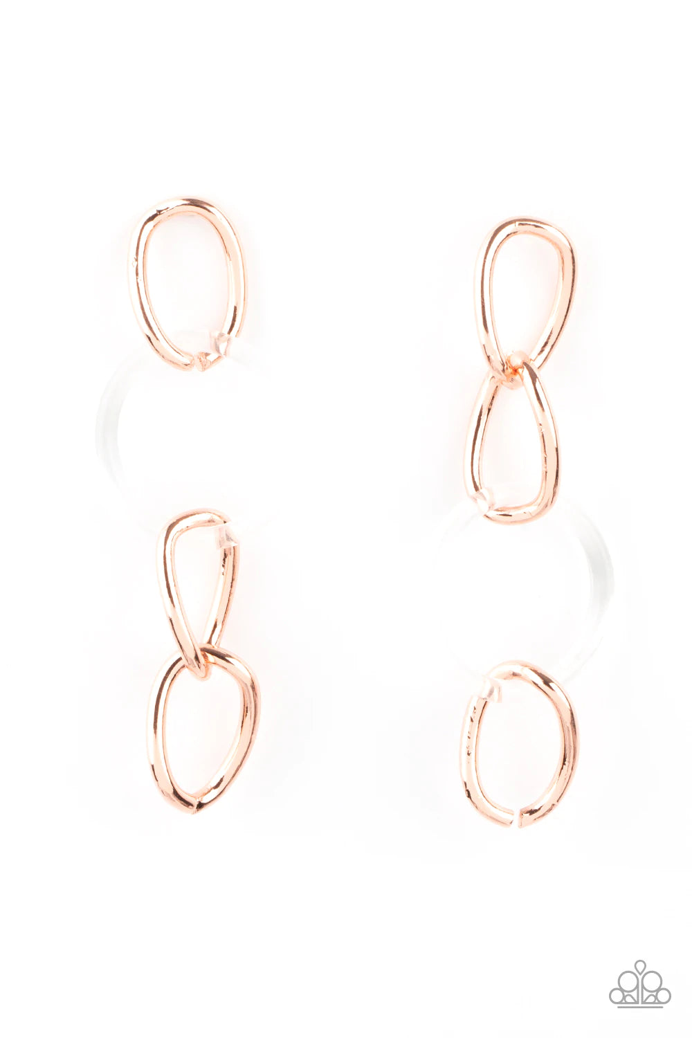 Talk In Circles Copper Earring Paparazzi E0210