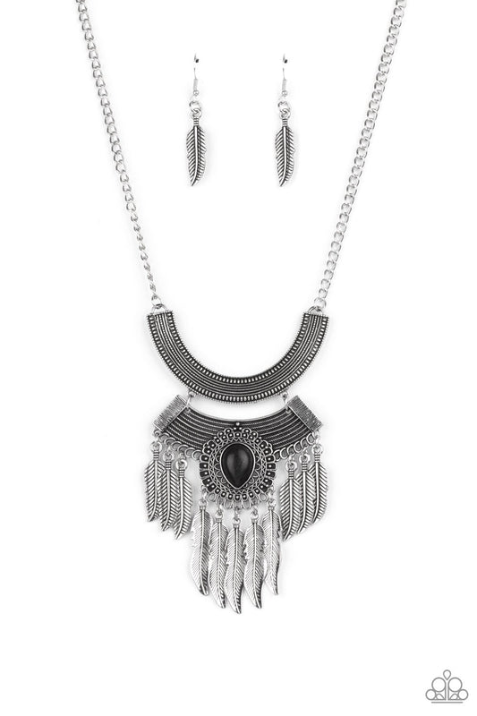 Desert Devotion Black Necklace Paparazzi N0278