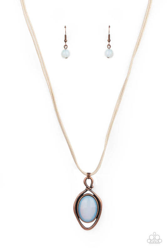 Desert Mystery - Copper Necklace Paparazzi N0395