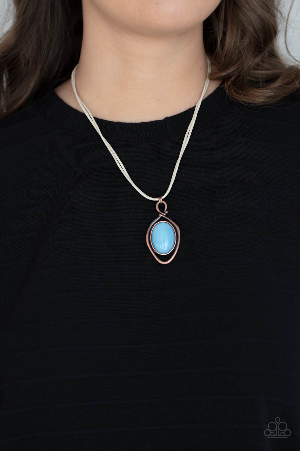 Desert Mystery - Copper Necklace Paparazzi N0395