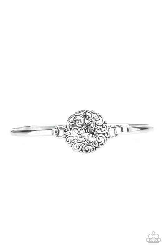Filigree Fiesta Silver Bracelet Paparazzi B0311