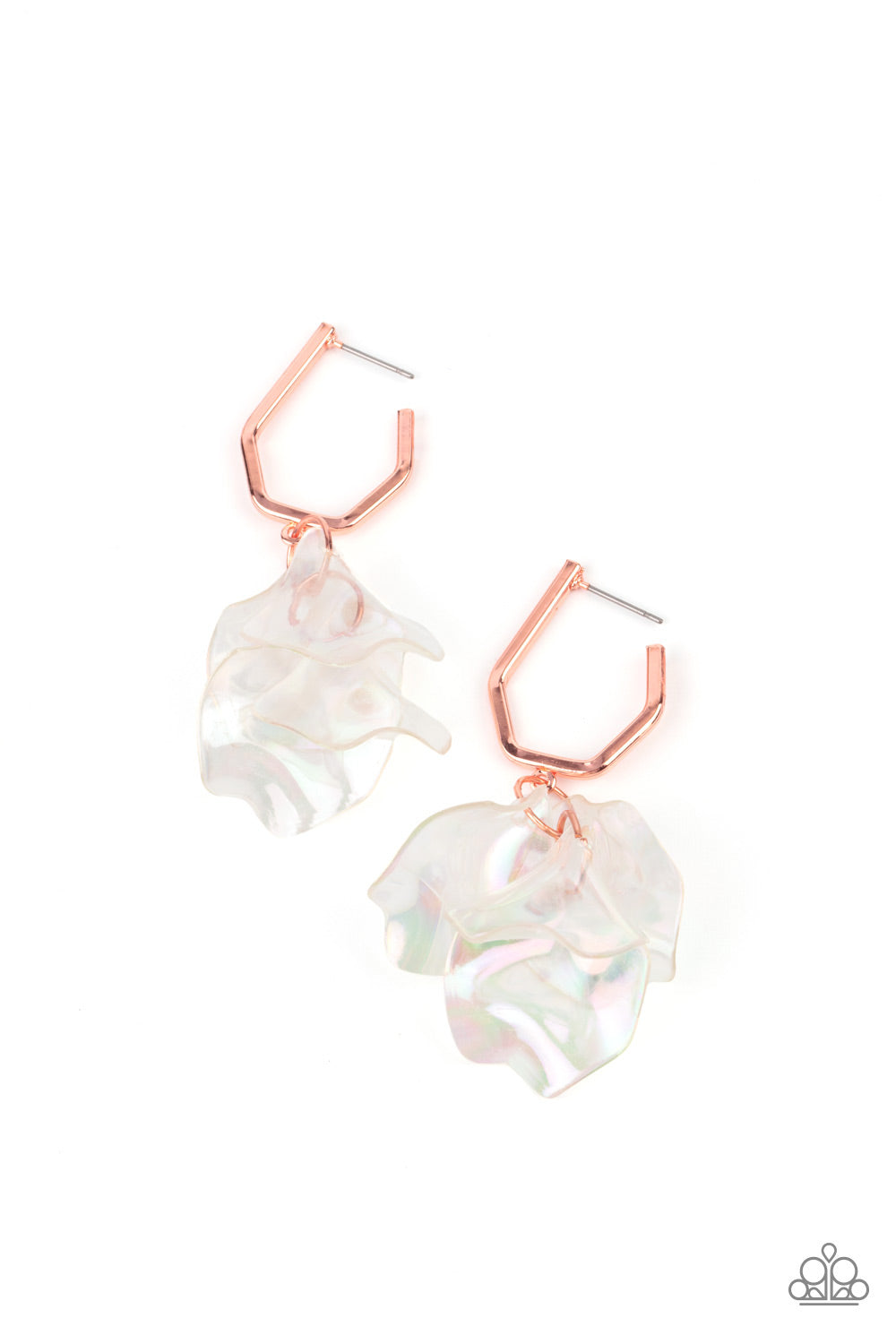 Jaw-Droppingly Jelly - Copper Earring E0248
