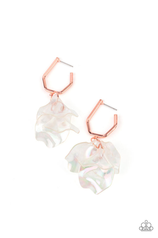 Jaw-Droppingly Jelly - Copper Earring E0248