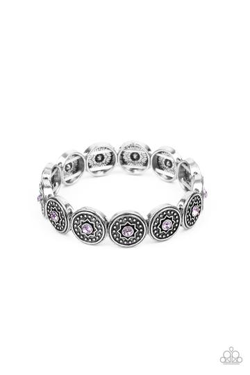 Colorfully Celestial Purple Bracelet Paparazzi B0228