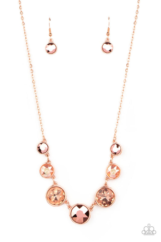 Pampered Powerhouse - Copper Necklace Paparazzi N0646