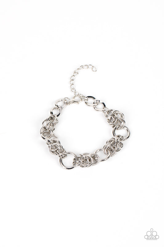 Big City Chic - Silver Link Bracelet Paparazzi B0471