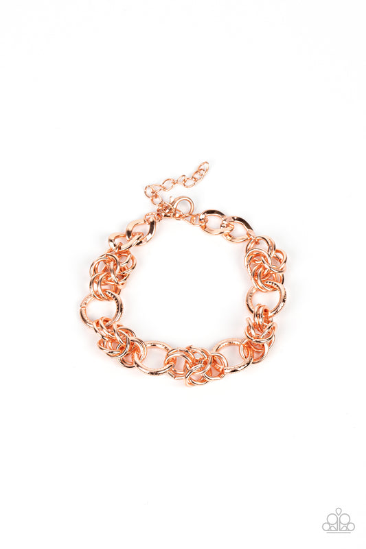 Big City Chic - Copper Link Bracelet Paparazzi B0515
