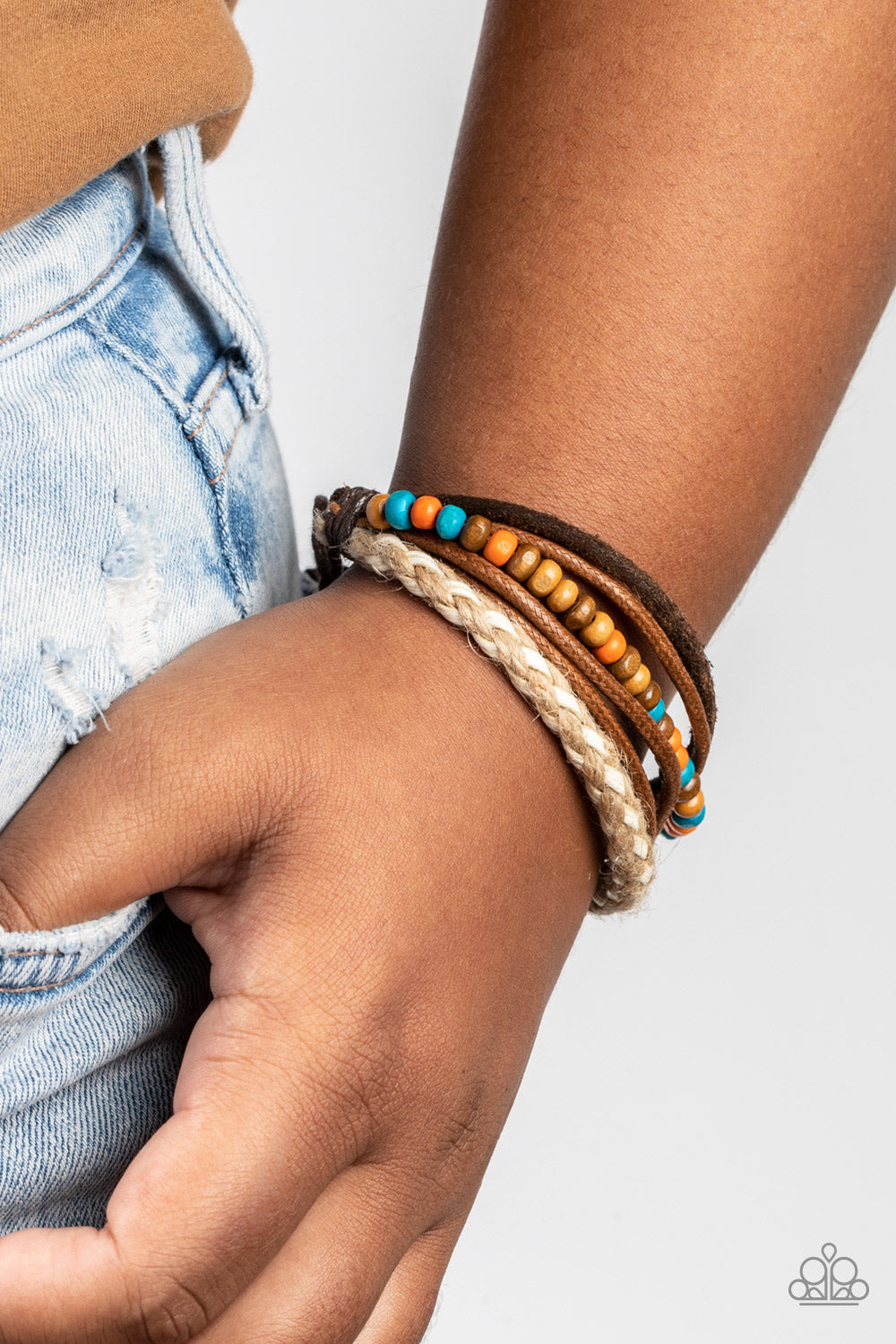 Woodsy Wayfarer - Multi Urban Bracelet Paparazzi B0048
