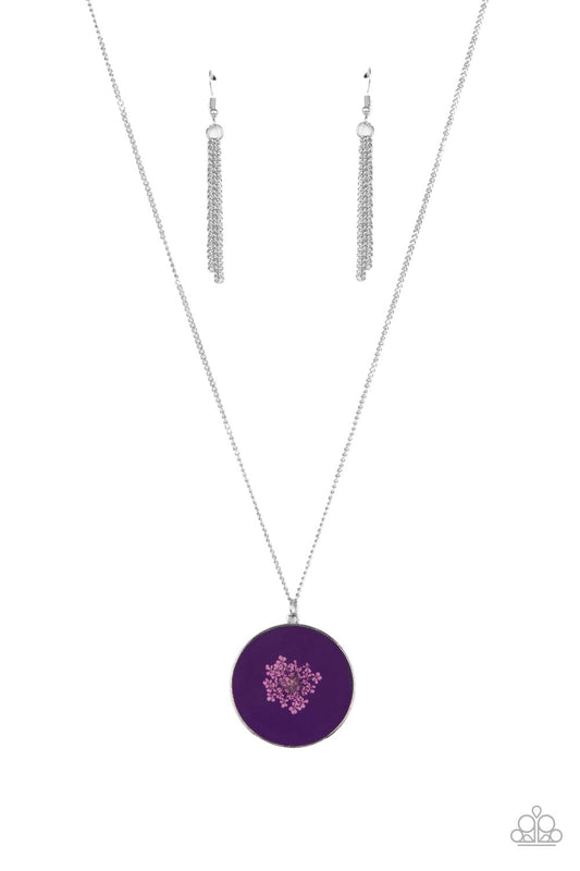 Prairie Picnic - Purple Necklace Paparazzi N0655