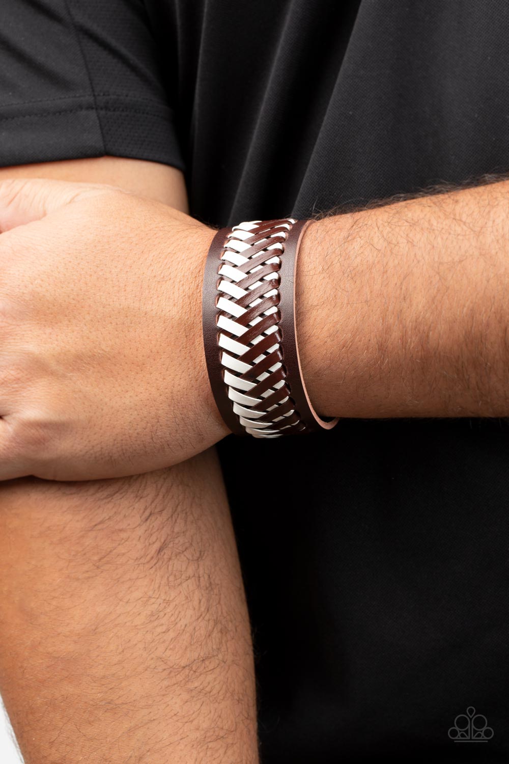 Punk Rocker Road - Brown Urban Bracelet Paparazzi B0556