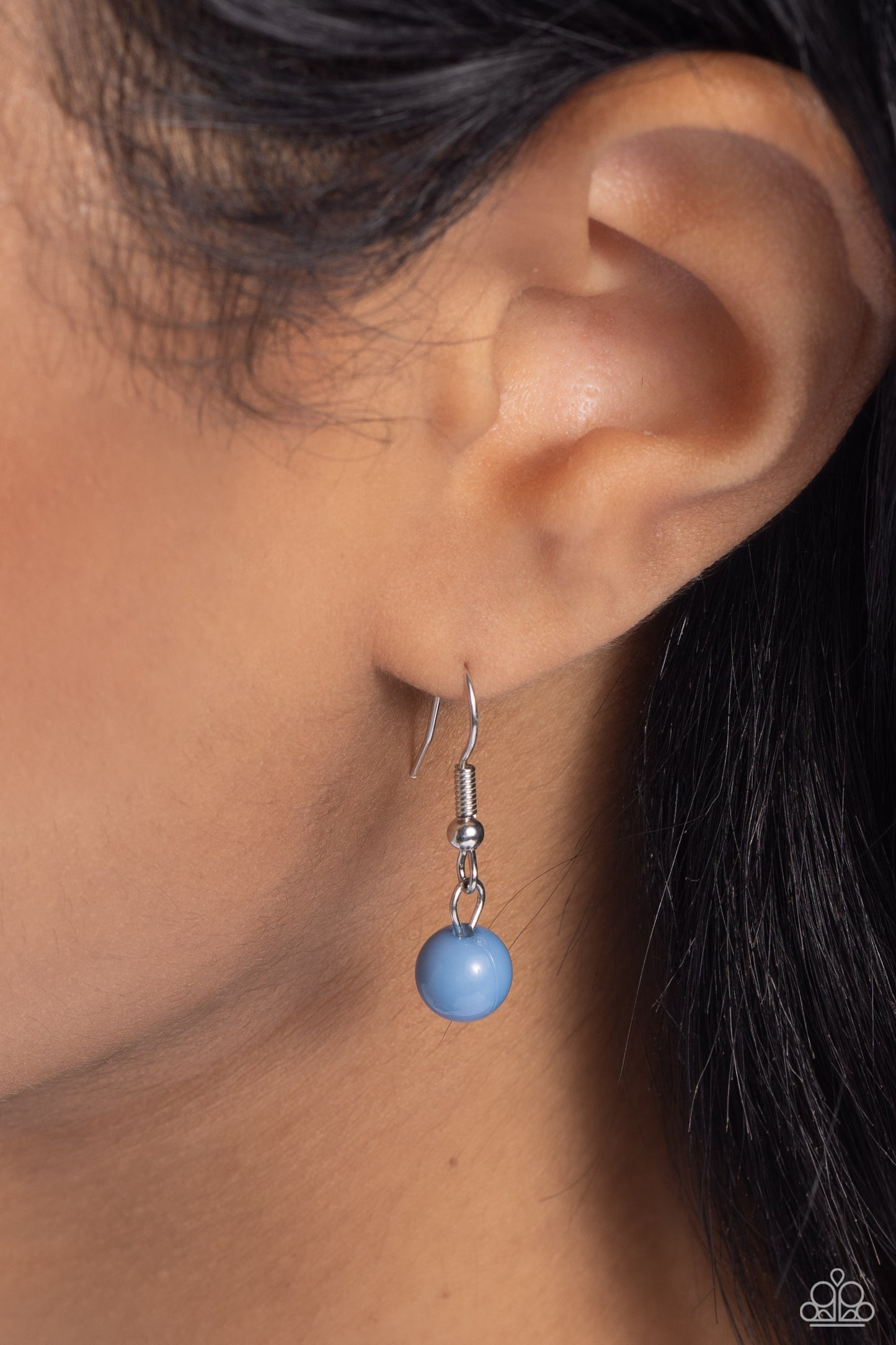 FROND-Runner Fashion - Blue Spring Lake Bead Necklace Paparazzi N2012