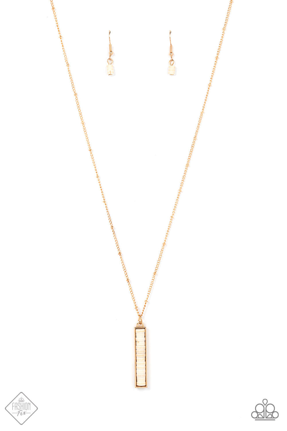 Rural Regeneration - Gold Necklace March 2022 Fashion Fix Paparazzi N0722