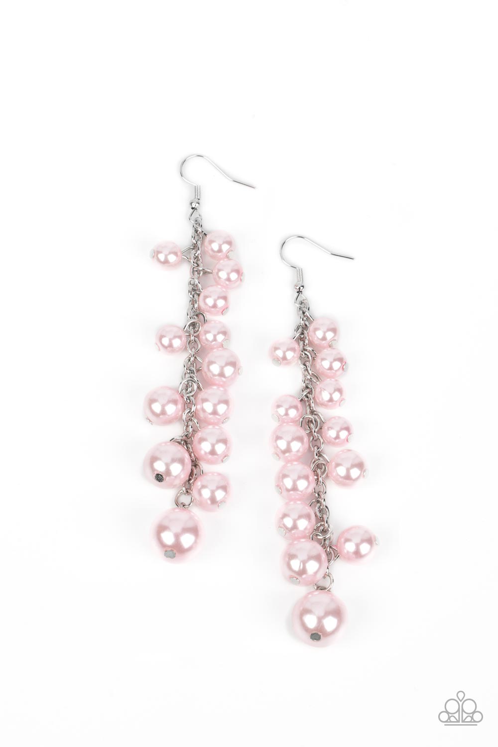 Atlantic Affair - Pink Pearl Earring Paparazzi E0911