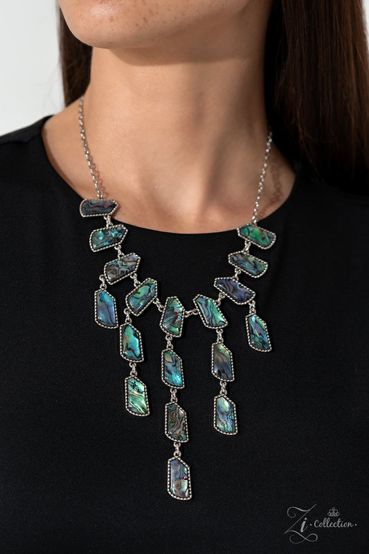 Reverie - Multicolor Abalone Shell Zi Collection Necklace 2023 Paparazzi